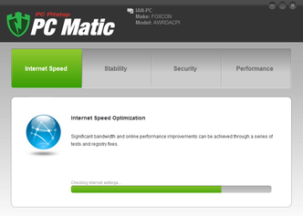 PC Matic internet speed optimization picture