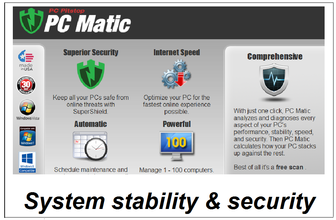 PC Matic - PC stability and security