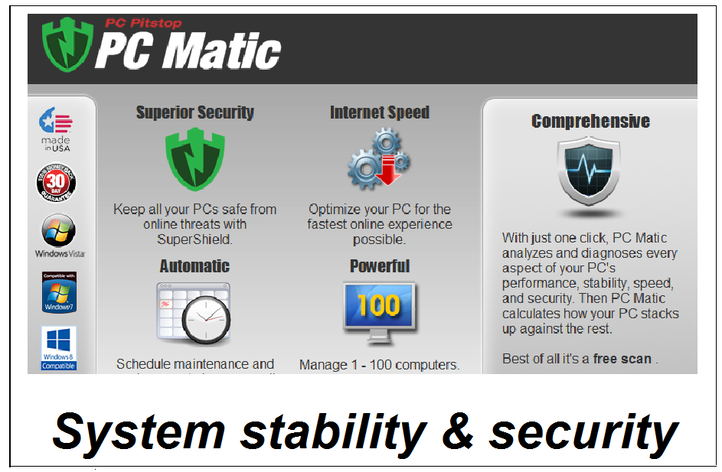 PC matic, computer security